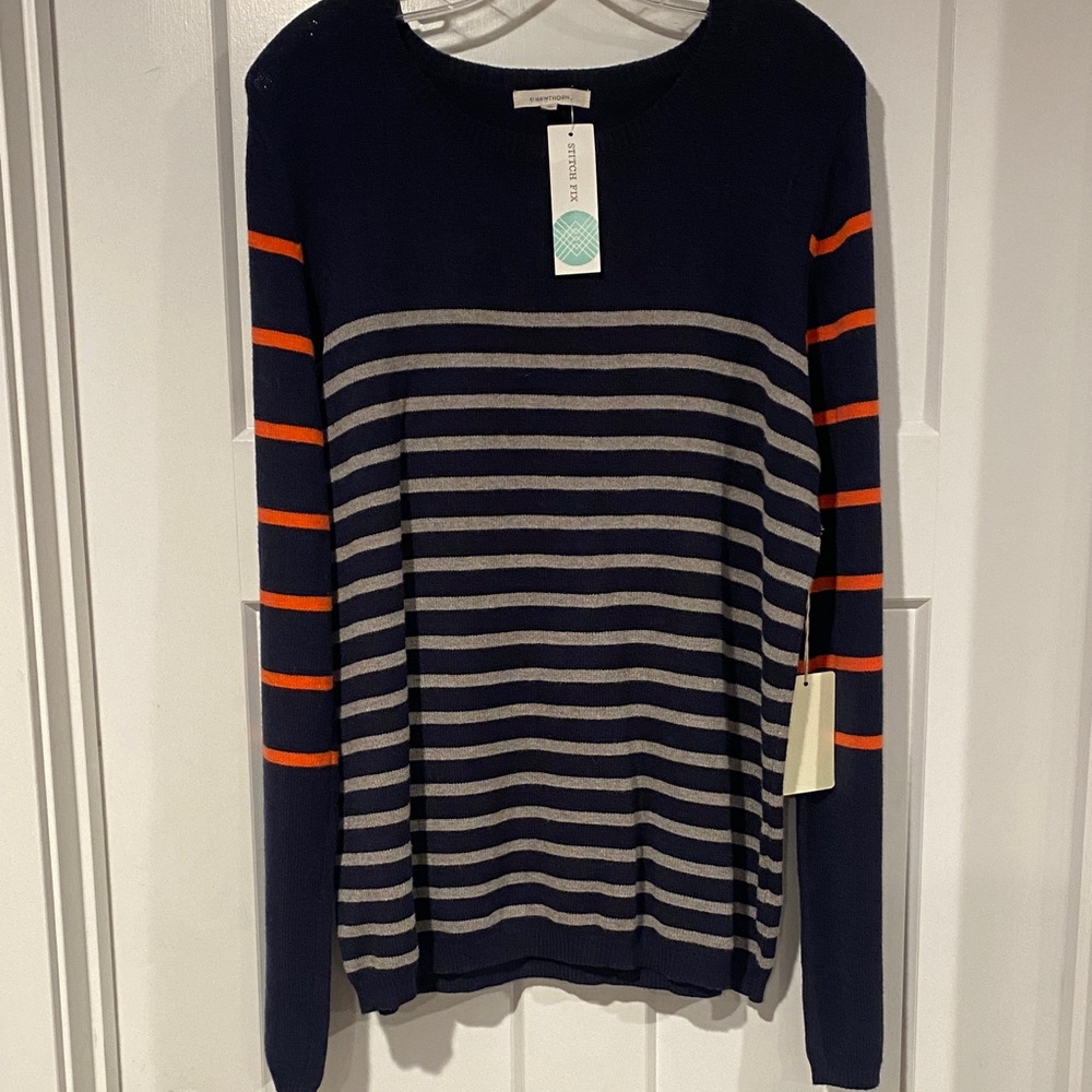 41 Hawthorn Navy Sweater